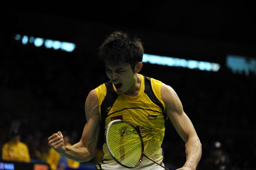 林丹在北京的比赛中夺冠